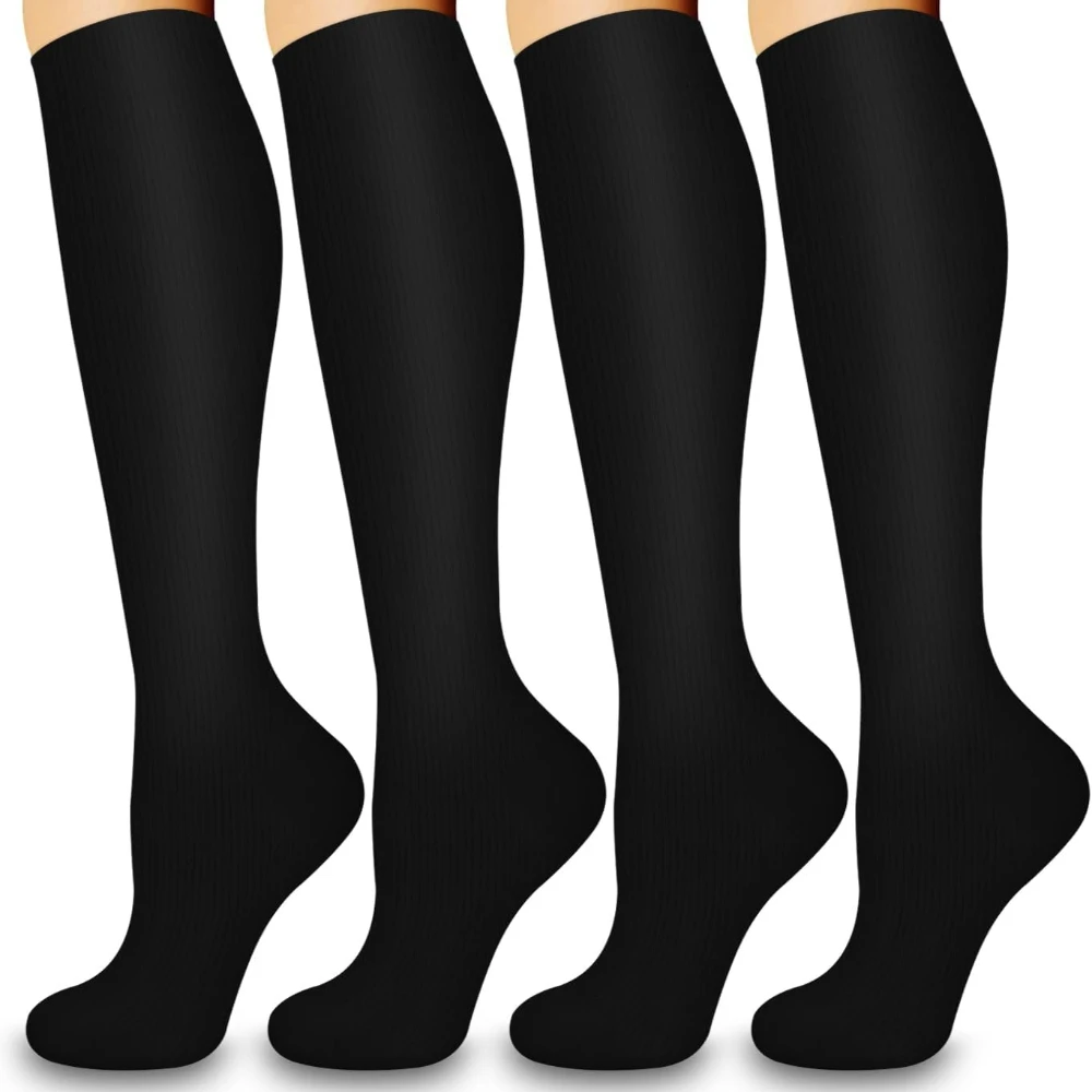 4 Pairs-Compression Socks for Women&Men Circulation-Best Support for Nurses,Running,Athletic
4 Pairs-Compression Socks for Women&Men Circulation-Best Support for Nurses,Running,Athletic