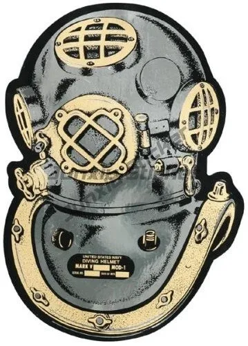 Diving Helmet BUMPER Car Toolbox Laptop Sticker
Diving Helmet BUMPER Car Toolbox Laptop Sticker