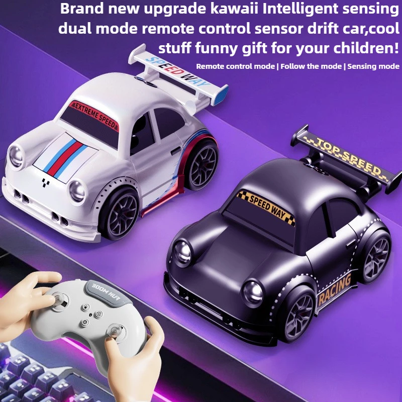 Игрушечный автомобиль Cool Stuff, забавный подарок-Kawaii, интеллектуальный мини-радиоуправляемый дрифт-автомобиль, демонические радиоуправляемые автомобили в один клик, модель автомобиля с дистанционным управлением, игрушки для детей
Игрушечный автомобиль Cool Stuff, забавный подарок-Kawaii, интеллектуальный мини-радиоуправляемый дрифт-автомобиль, демонические радиоуправляемые автомобили в один клик, модель автомобиля с дистанционным управлением, игрушки для детей