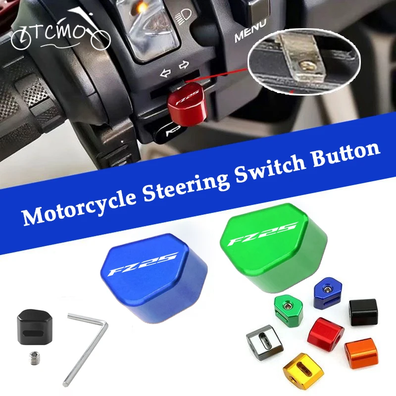 For YAMAHA FZ25 FZ 25 FZ-25 2017-2025 CNC Aluminum Motorcycle Switch Button Turn Signal Switch Key Cap
For YAMAHA FZ25 FZ 25 FZ-25 2017-2025 CNC Aluminum Motorcycle Switch Button Turn Signal Switch Key Cap