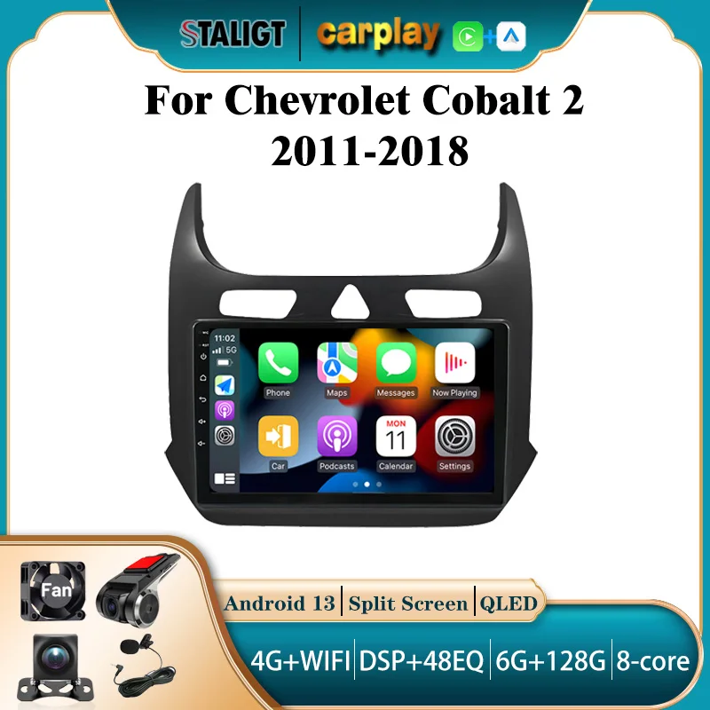 Автомобильный аудио авторадио автомобильный усилитель для Chevrolet Cobalt 2 2011-2018 DSP сабвуфер автомобильный радиоприемник стерео 4 ядра автомобильный видеоплеер
Автомобильный аудио авторадио автомобильный усилитель для Chevrolet Cobalt 2 2011-2018 DSP сабвуфер автомобильный радиоприемник стерео 4 ядра автомобильный видеоплеер