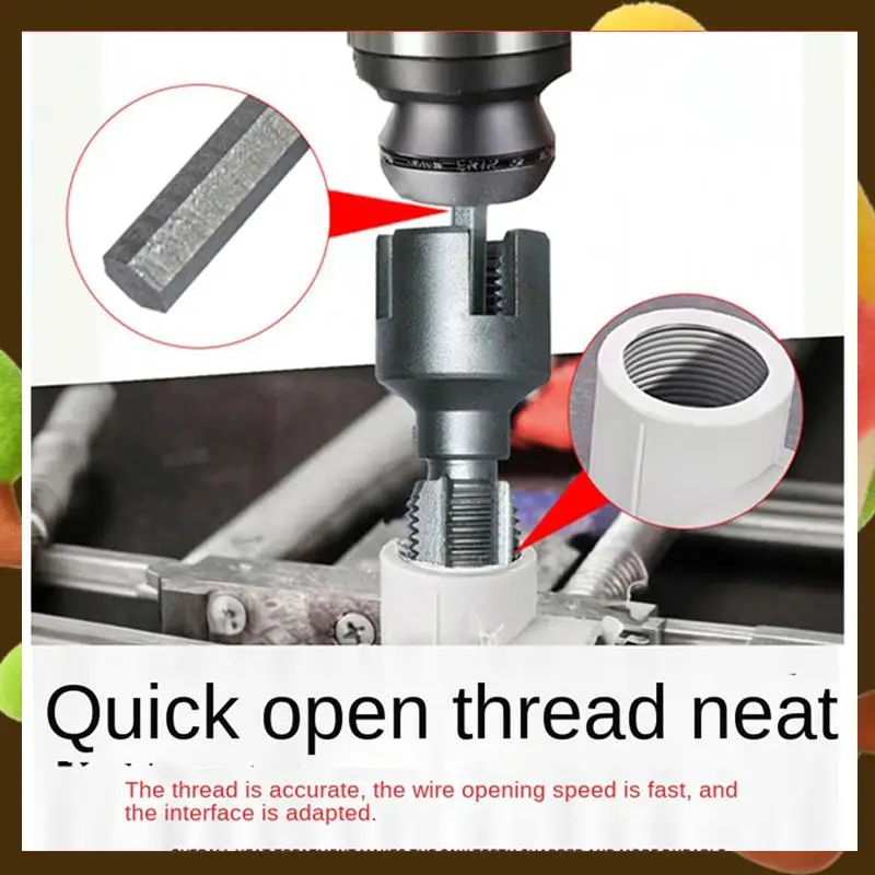 DN15 DN20 Pipe Threading Tool 4/6 Points Pvc Pipe Threader Kit Pipe Threading Tool-Retail
DN15 DN20 Pipe Threading Tool 4/6 Points Pvc Pipe Threader Kit Pipe Threading Tool-Retail
