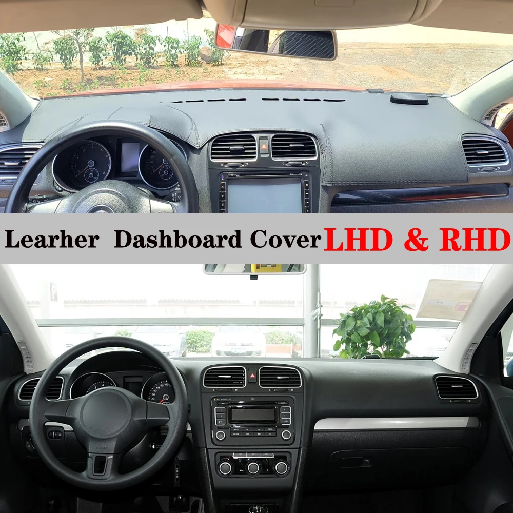 Dashboard Dash Mat Cover PU Leather Anti-Slip Pad Carpet Sunshade Car Accessories For Volkswagen VW Golf 6 MK6 2009 2010-2013 5K
Dashboard Dash Mat Cover PU Leather Anti-Slip Pad Carpet Sunshade Car Accessories For Volkswagen VW Golf 6 MK6 2009 2010-2013 5K