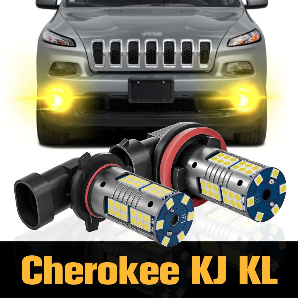 2pcs Canbus LED Fog Light Lamp Accessories For Jeep Cherokee KJ KL 2002 2003 2004 2005 2006 2007 2014 2015 2016 2017 2018 2019
2pcs Canbus LED Fog Light Lamp Accessories For Jeep Cherokee KJ KL 2002 2003 2004 2005 2006 2007 2014 2015 2016 2017 2018 2019