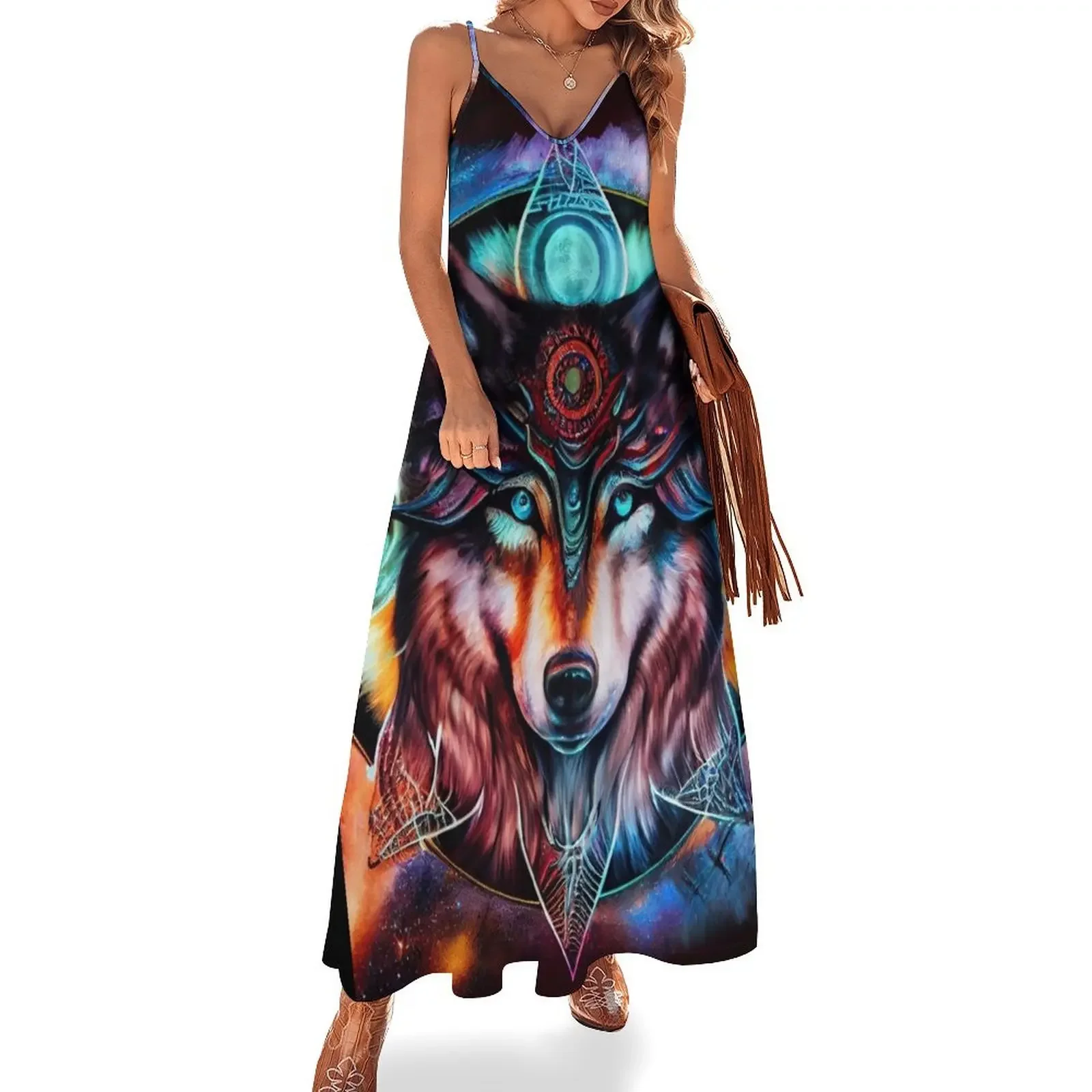 Spirit animal : Wolf Sleeveless Dress dress for women summer Dress for pregnant women Prom gown
Spirit animal : Wolf Sleeveless Dress dress for women summer Dress for pregnant women Prom gown