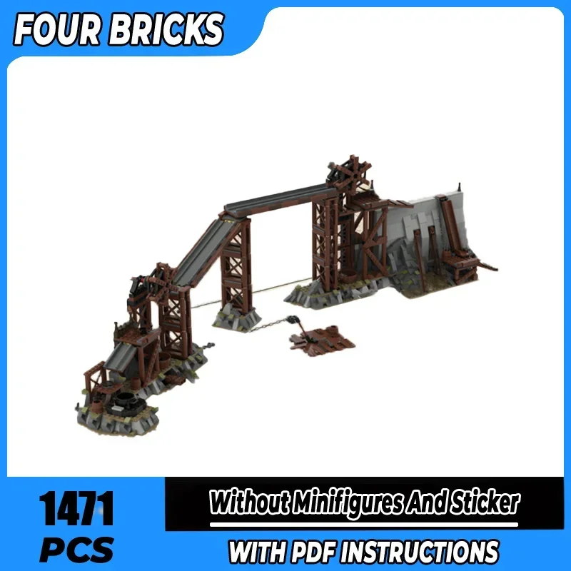 Magical Rings Movie Scene Moc Building Blocks Orc Forge Model Technology Bricks DIY Assembly Street View Toys Children Gifts
Magical Rings Movie Scene Moc Building Blocks Orc Forge Model Technology Bricks DIY Assembly Street View Toys Children Gifts