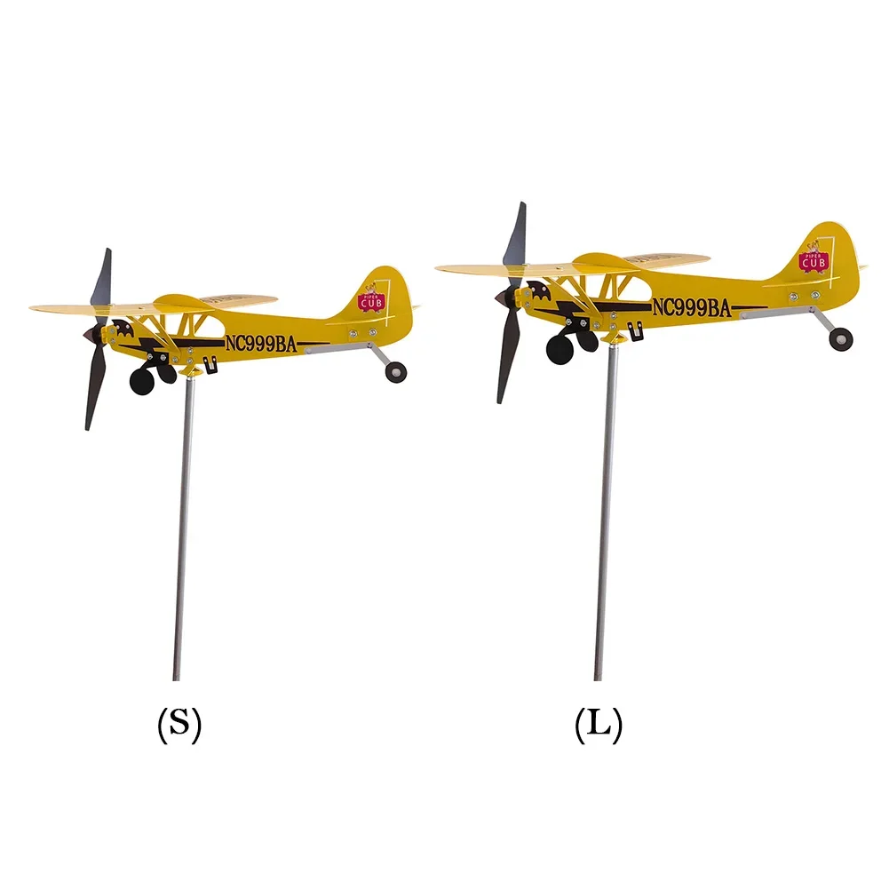 3D Plane Garden Weather Vane Plug Decor Creative Chic Metal Airplane Wind Rotator Anti-corrosion Ornaments for Family Courtyards
3D Plane Garden Weather Vane Plug Decor Creative Chic Metal Airplane Wind Rotator Anti-corrosion Ornaments for Family Courtyards