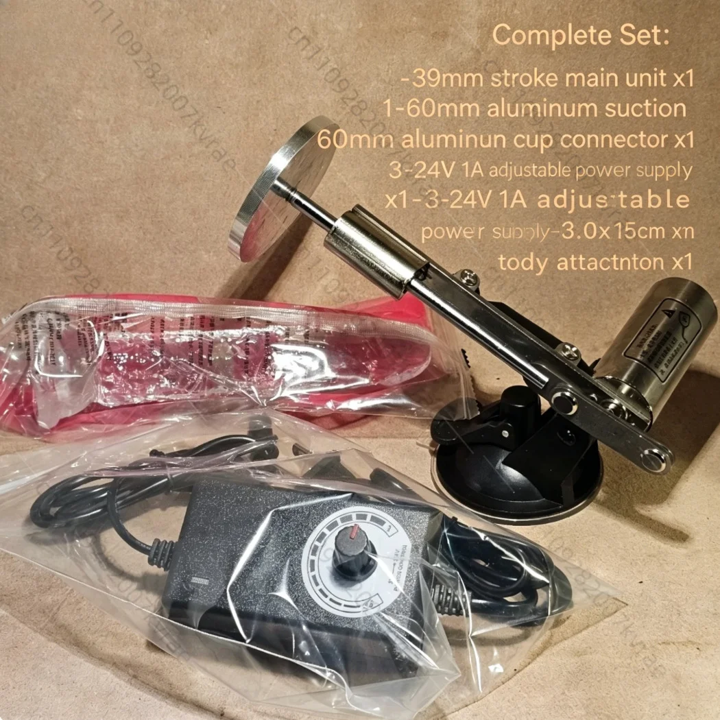 220V/110V Mini Telescopic Linear Actuator 65/45/39mm Stroke Telescopic Linear Thrust Machine Reciprocating Mechanism Motor
220V/110V Mini Telescopic Linear Actuator 65/45/39mm Stroke Telescopic Linear Thrust Machine Reciprocating Mechanism Motor