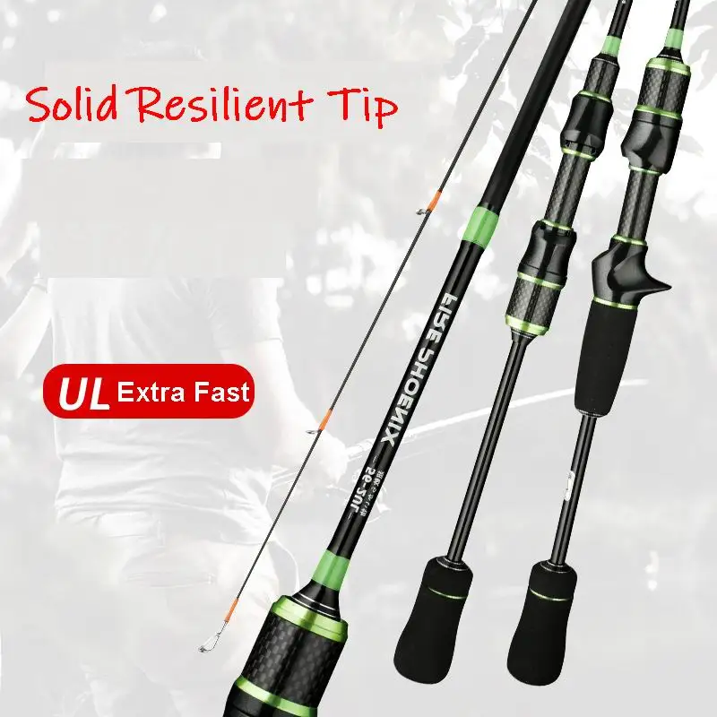 ZZ279A 30T 1.5m 1.68m 1.8m Spinning (Straight Handle) or Casting (Gun Handle) UL Fishing Rod Solid Tip Dia. 1.1mm Bait 0.5g - 8g
ZZ279A 30T 1.5m 1.68m 1.8m Spinning (Straight Handle) or Casting (Gun Handle) UL Fishing Rod Solid Tip Dia. 1.1mm Bait 0.5g - 8g
