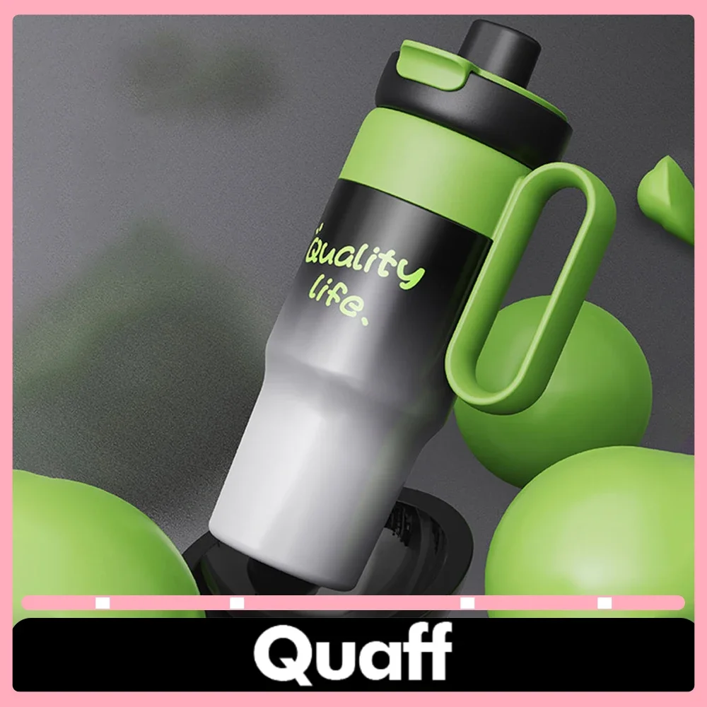 QUAFF Big Mac Straw Integrated Type Water Cup Bottle Heat Preservation Portable 570ml Stainless Steel Ceramics Liner Kettle Cup
QUAFF Big Mac Straw Integrated Type Water Cup Bottle Heat Preservation Portable 570ml Stainless Steel Ceramics Liner Kettle Cup
