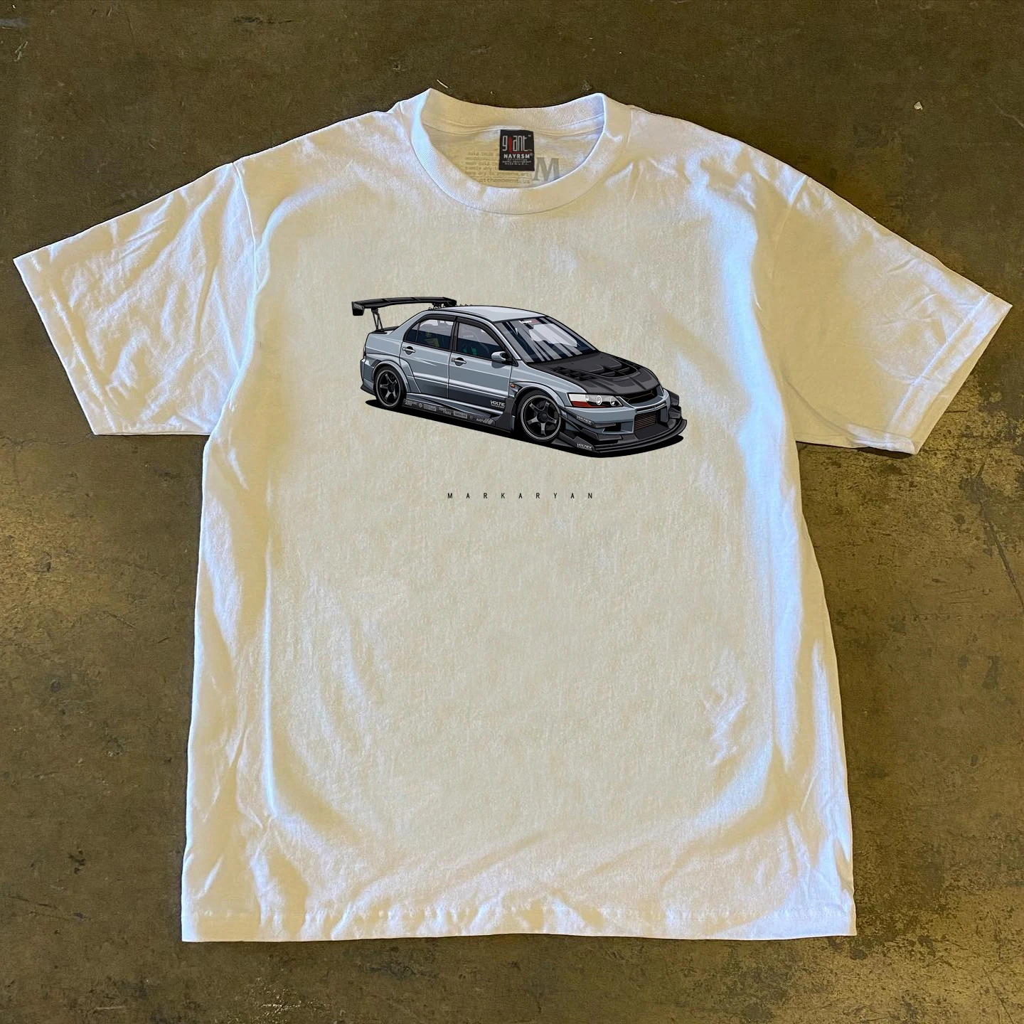 Heavyweight 260gsm Pure Cotton Short Sleeve T-Shirt Car Print Street Hip Hop Couple Top Quality Summer Spring Cotton Tee
Heavyweight 260gsm Pure Cotton Short Sleeve T-Shirt Car Print Street Hip Hop Couple Top Quality Summer Spring Cotton Tee
