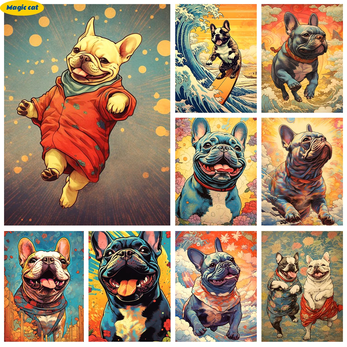 French Bulldog AB Diamond Embroidery Animal Funny Dog Handmade 5D Diamond Painting Cross Stitch Children's Gift Home Wall Decor
French Bulldog AB Diamond Embroidery Animal Funny Dog Handmade 5D Diamond Painting Cross Stitch Children's Gift Home Wall Decor