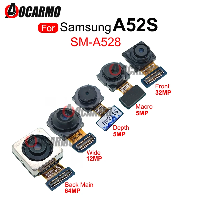Модуль основной камеры для Samsung Galaxy A52S A528B, сверхширокоугольный/макро/глубина, гибкий кабель, запасные части
Модуль основной камеры для Samsung Galaxy A52S A528B, сверхширокоугольный/макро/глубина, гибкий кабель, запасные части