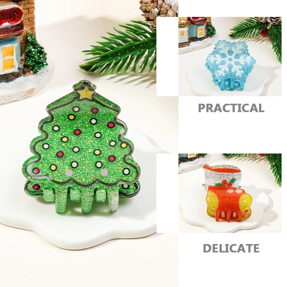 5 шт. рождественские заколки для волос, маленькие легкие заколки для челюстей, прочные практичные аксессуары для волос для женщин и девочек, вечеринок
5 шт. рождественские заколки для волос, маленькие легкие заколки для челюстей, прочные практичные аксессуары для волос для женщин и девочек, вечеринок