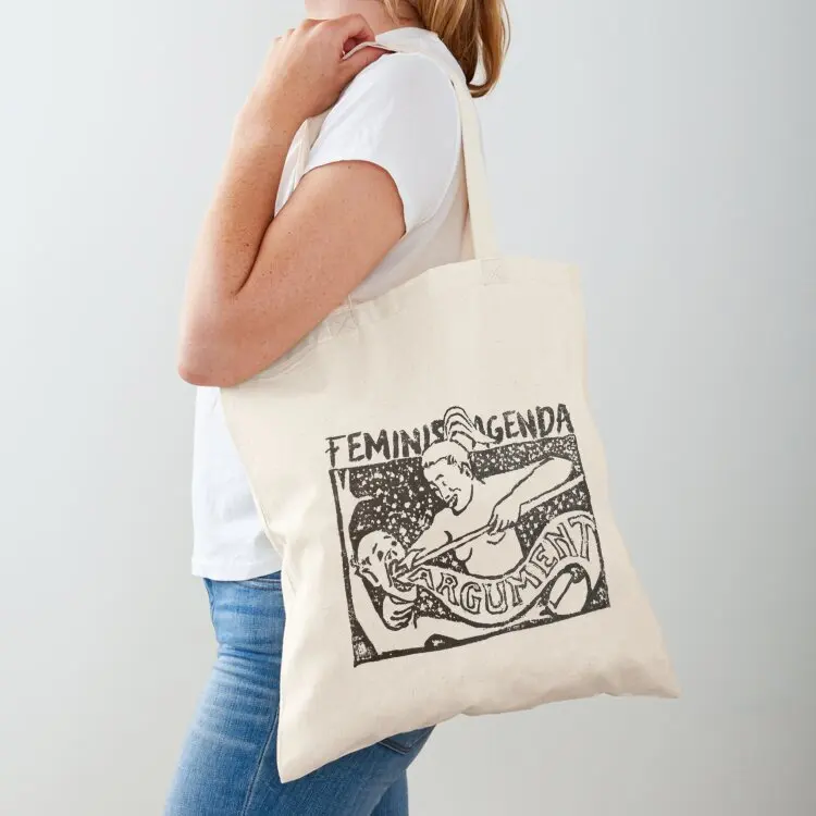 Feminist Agenda Print Tote Bag Woman shopper bag hand bag canvas shopping custom bags
Feminist Agenda Print Tote Bag Woman shopper bag hand bag canvas shopping custom bags