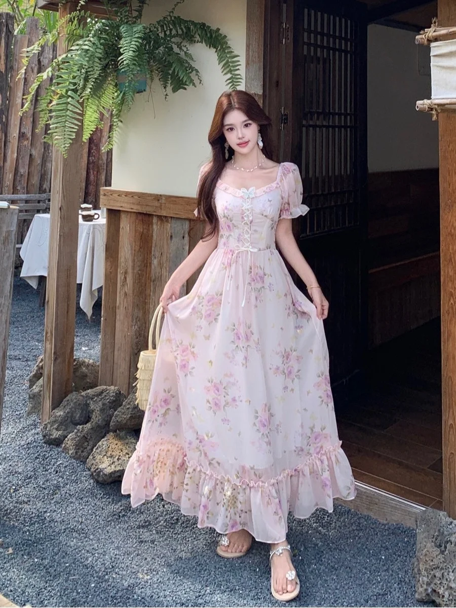plus Size A-Line Long Dress French Style Splice Net Gown Women's Fashion Slimming Waist Design Summer Breathable Skirt
plus Size A-Line Long Dress French Style Splice Net Gown Women's Fashion Slimming Waist Design Summer Breathable Skirt