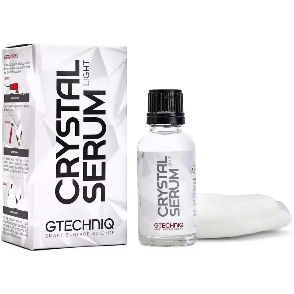 Gtechniq Crystal Serum Light Ceramic Coating for Cars Protect Car Paintwork High Shine Easy To Apply 50ml 5 Years Durability
Gtechniq Crystal Serum Light Ceramic Coating for Cars Protect Car Paintwork High Shine Easy To Apply 50ml 5 Years Durability