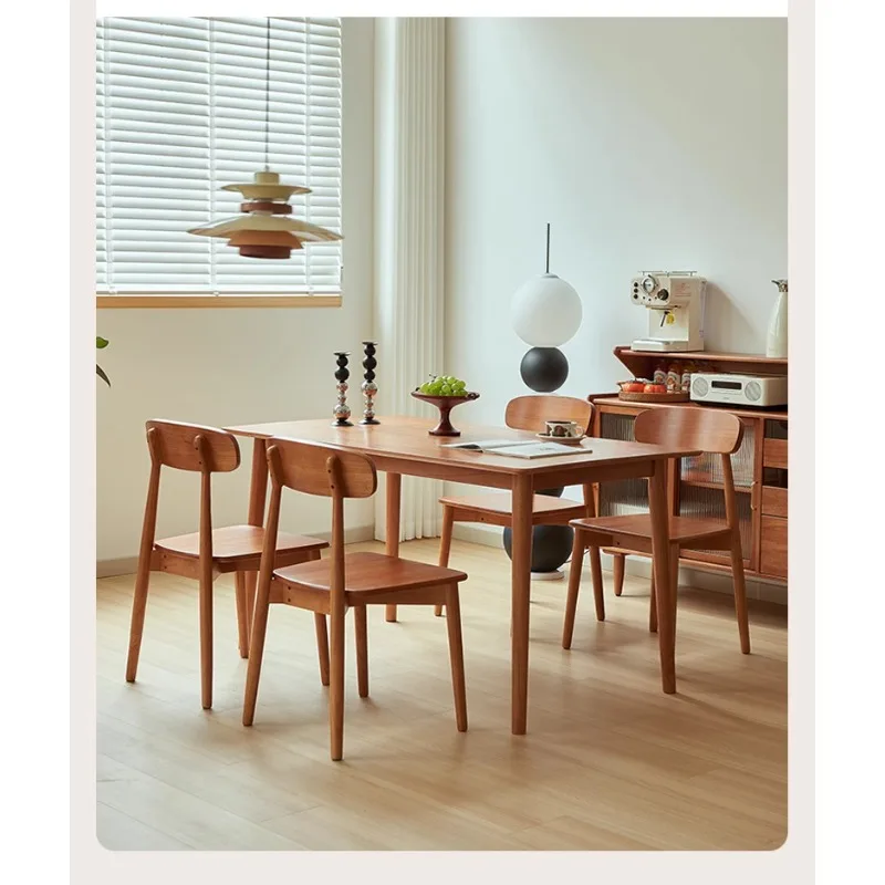 Nordic solid wood dining chair household small apartment living room dining chair cherry wood Japanese simple wall chair
Nordic solid wood dining chair household small apartment living room dining chair cherry wood Japanese simple wall chair