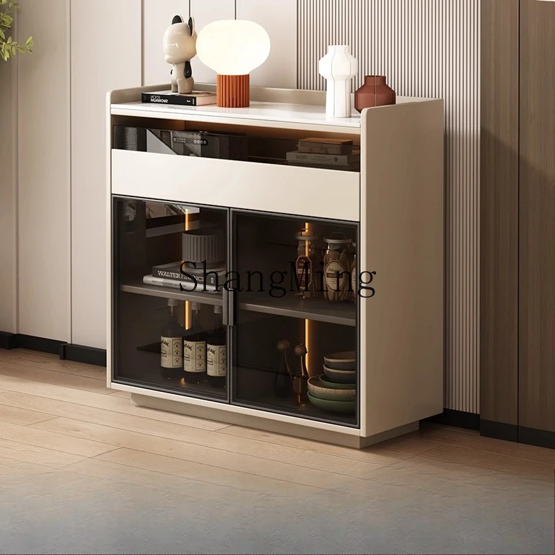 FG modern simple rock slab dining side cabinet high-end light luxury solid wood home living room kitchen wall tea cabinet
FG modern simple rock slab dining side cabinet high-end light luxury solid wood home living room kitchen wall tea cabinet