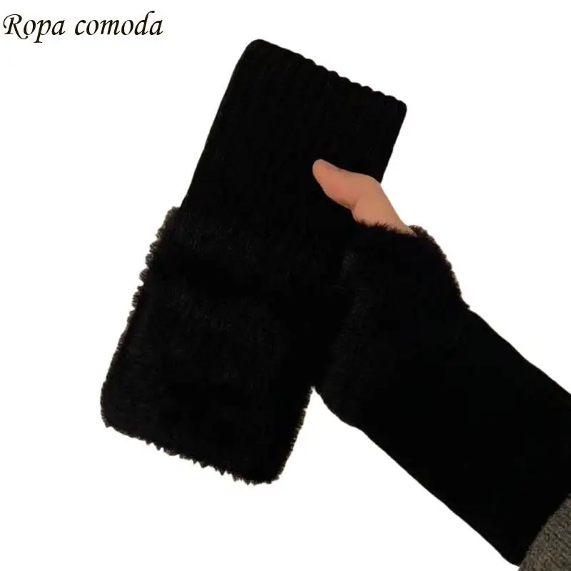 MXMA Stylish Knitted Gloves for Girl Women Gloves Casual Wear Half Finger Gloves
MXMA Stylish Knitted Gloves for Girl Women Gloves Casual Wear Half Finger Gloves