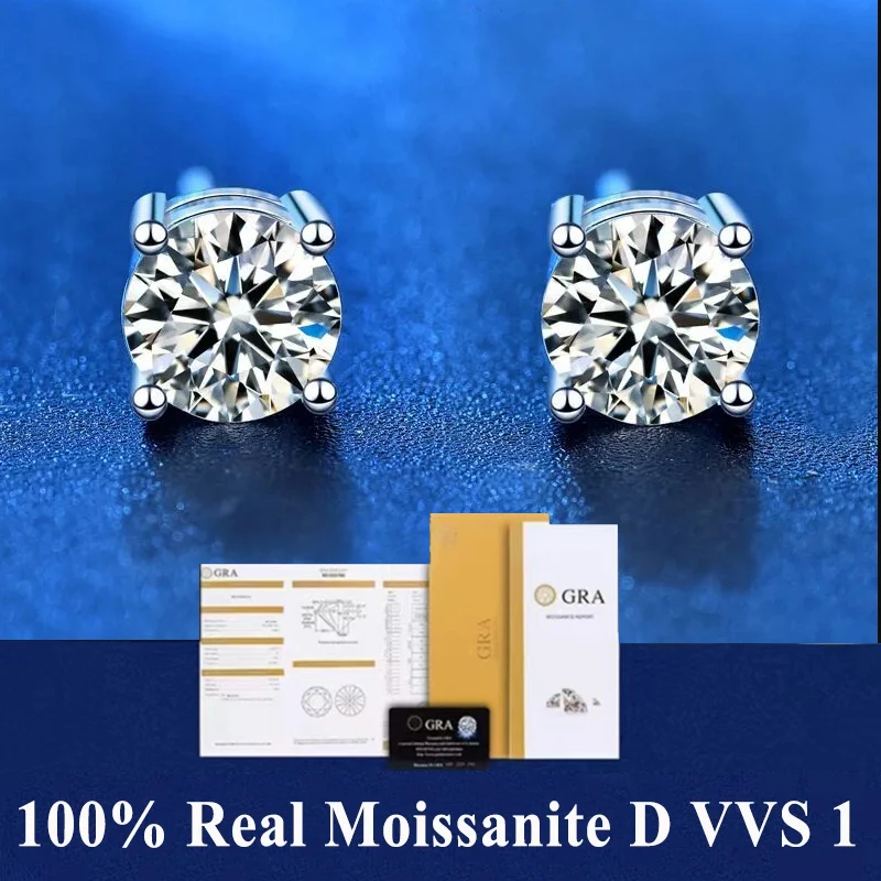 Женские серьги GRA Moissanite VVS1, стерлинговое серебро 925 пробы, серьги-гвоздики с муассанитом и цирконом, розовый, желтый, красный, оранжевый, тест на бриллианты
Женские серьги GRA Moissanite VVS1, стерлинговое серебро 925 пробы, серьги-гвоздики с муассанитом и цирконом, розовый, желтый, красный, оранжевый, тест на бриллианты