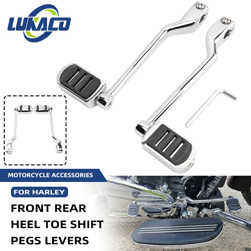 Front Rear Motorcycle Gear Heel Toe Shift Pegs Levers For Harley Davidson FL Softail Touring Road King Road Street Electra Glide
Front Rear Motorcycle Gear Heel Toe Shift Pegs Levers For Harley Davidson FL Softail Touring Road King Road Street Electra Glide