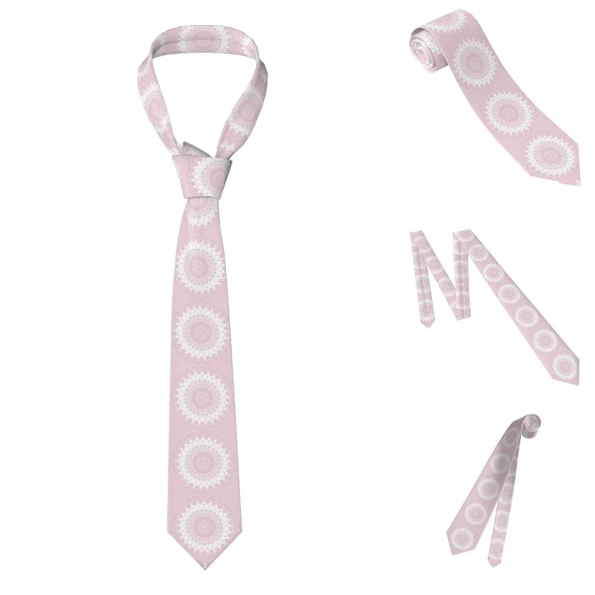 Boho Pink Mandal Necktie for Men Silk Polyester 8 cm Neck Ties Wedding Business Tie Classic Gravatas
Boho Pink Mandal Necktie for Men Silk Polyester 8 cm Neck Ties Wedding Business Tie Classic Gravatas