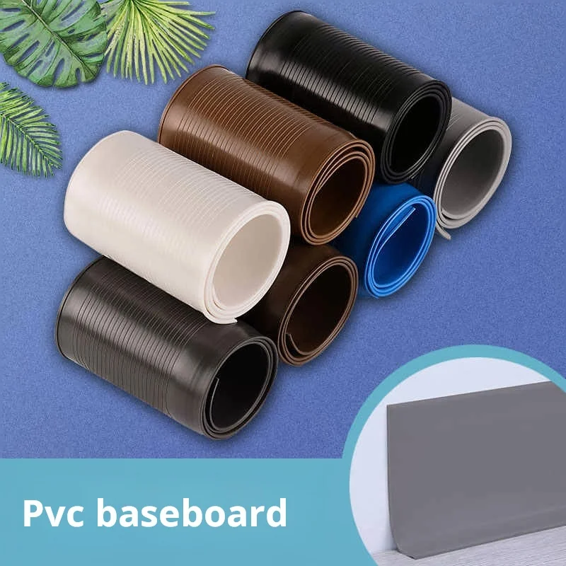 1M PVC Soft Skirting Board Plastic Skirting Board Foot Line Rubber Adhesive Skirting Line Waterproof Edging Strip
1M PVC Soft Skirting Board Plastic Skirting Board Foot Line Rubber Adhesive Skirting Line Waterproof Edging Strip