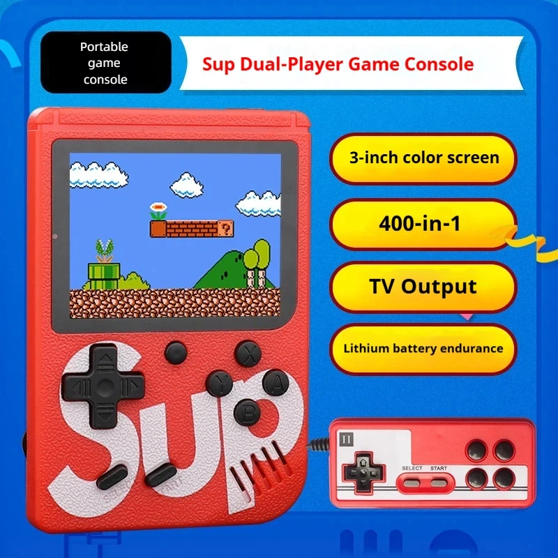 Sup Mini Portable Retro Handheld Game Console 400 In 1 Classic Built In Games Support Two Players Rechargeable Pocket For Adult
Sup Mini Portable Retro Handheld Game Console 400 In 1 Classic Built In Games Support Two Players Rechargeable Pocket For Adult