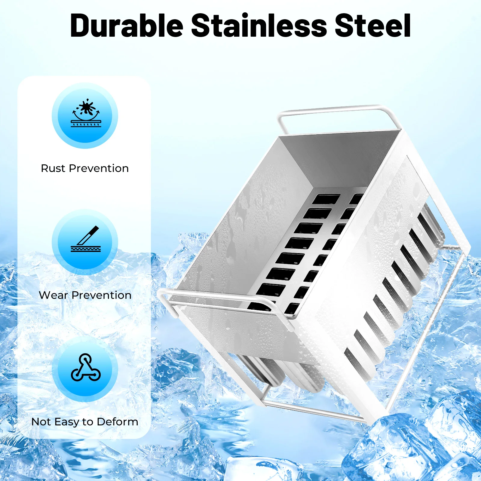 30 Pieces Ice Cream Molds Stainless Steel Ice Cream Molds Brush 2 Pack Sticks for cake bars juice bars ice cream bars popsicles
30 Pieces Ice Cream Molds Stainless Steel Ice Cream Molds Brush 2 Pack Sticks for cake bars juice bars ice cream bars popsicles
