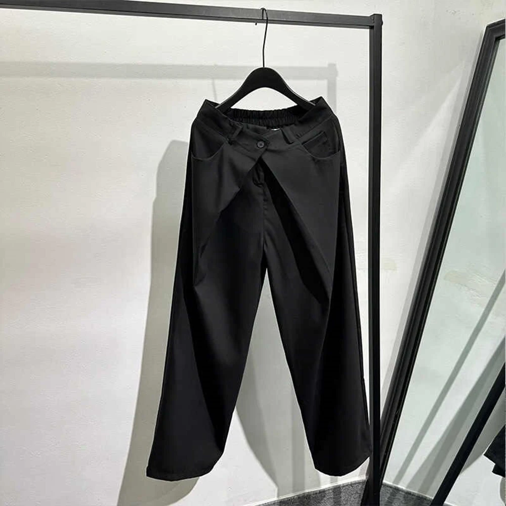 Мужские брюки Y2K с асимметричными складками, темные, в стиле стритвир, нишевая мода, для активного отдыха, хип-хоп, молодежные повседневные брюки, мужская одежда, новинка 2026 года
Мужские брюки Y2K с асимметричными складками, темные, в стиле стритвир, нишевая мода, для активного отдыха, хип-хоп, молодежные повседневные брюки, мужская одежда, новинка 2026 года