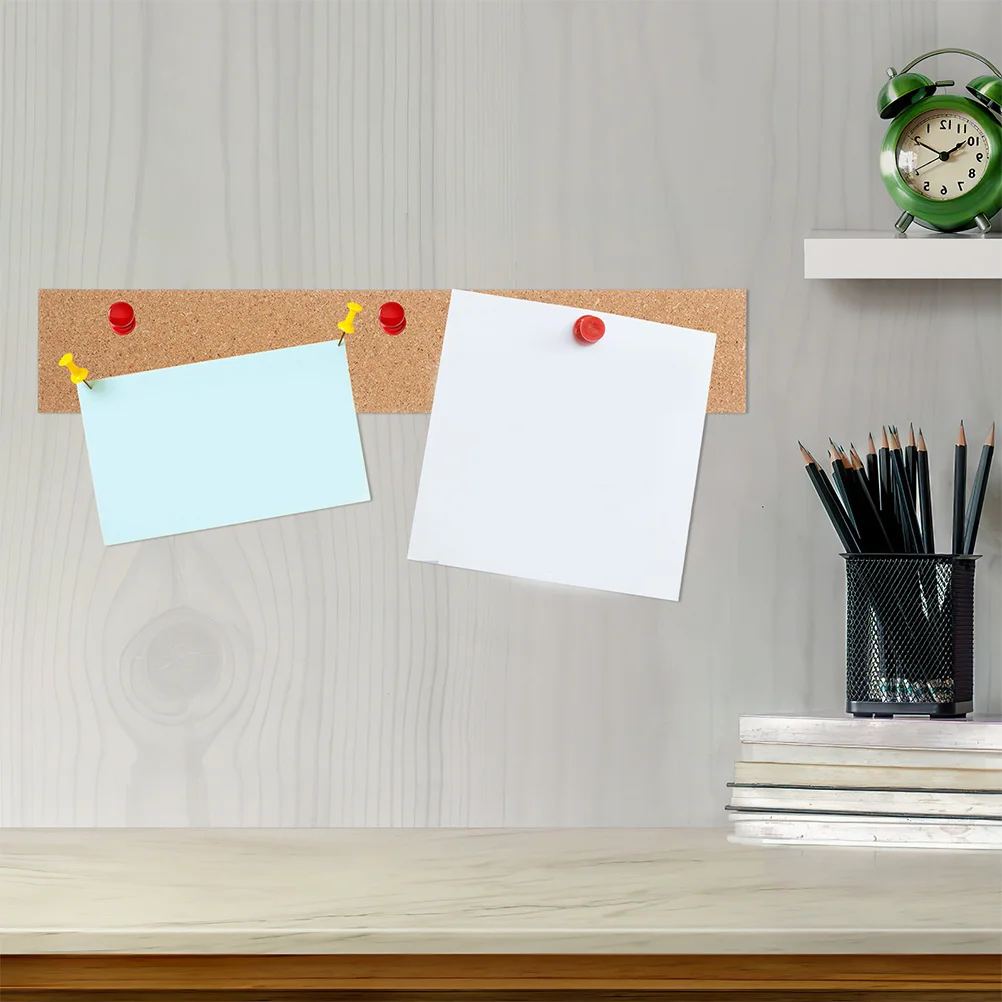 10Pcs Cork Bulletin Strips Frameless Self-Adhesive Cork Strips for Office Home Memo Board Photo Wall Corkboards for Wall
10Pcs Cork Bulletin Strips Frameless Self-Adhesive Cork Strips for Office Home Memo Board Photo Wall Corkboards for Wall