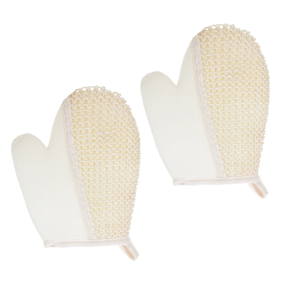 2pcs Sisal Bath Gloves Sturdy Cotton Flat Mouth Exfoliating Body Mitt For Shower Bathing Back Cleaning Durable Soft
2pcs Sisal Bath Gloves Sturdy Cotton Flat Mouth Exfoliating Body Mitt For Shower Bathing Back Cleaning Durable Soft