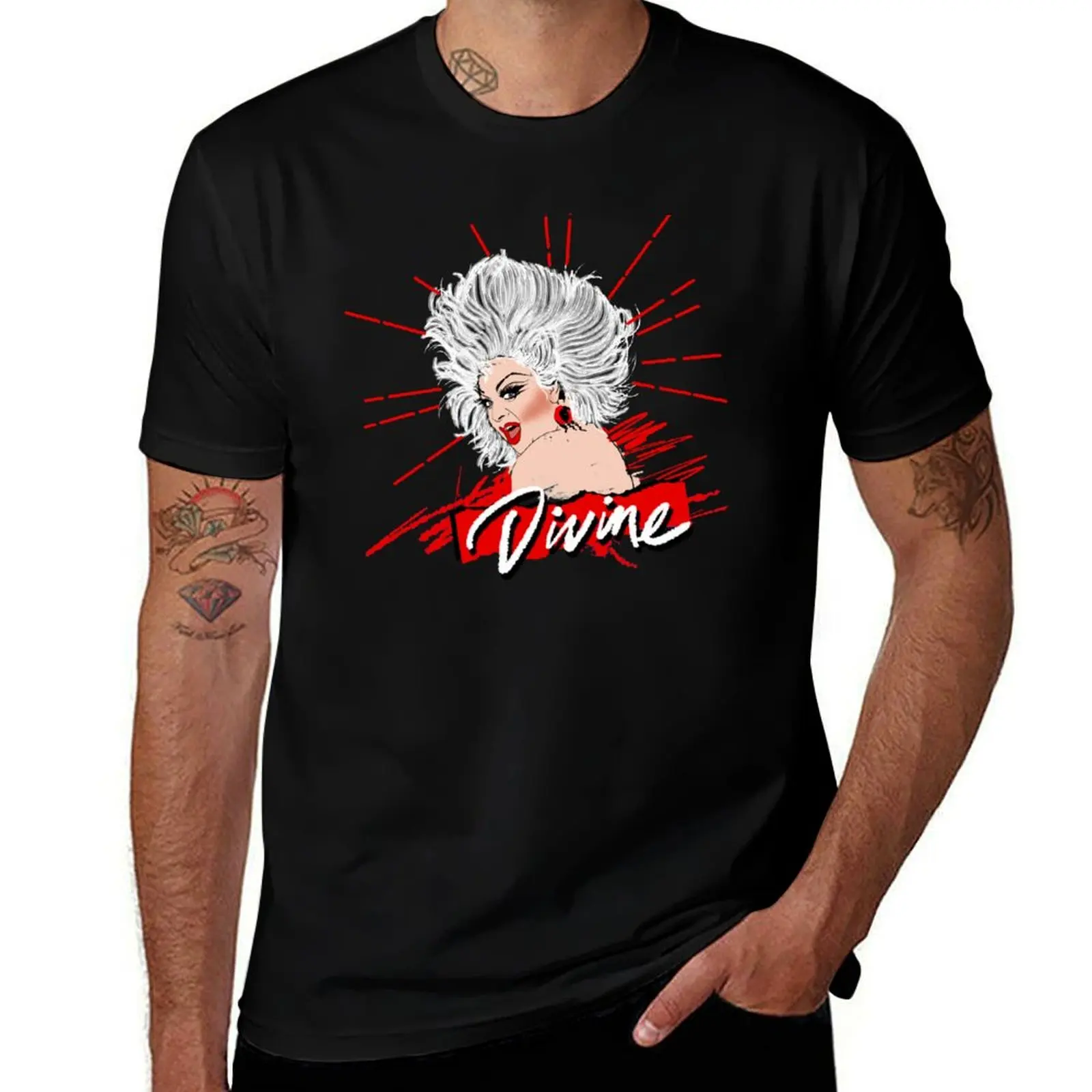 DIVINO COLOR ILLUSTRATION T-Shirt basketball graphic tees hippie clothes funny costumes summer top plain white t shirts men
DIVINO COLOR ILLUSTRATION T-Shirt basketball graphic tees hippie clothes funny costumes summer top plain white t shirts men
