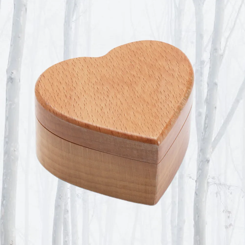 Деревянная шкатулка для колец в форме сердца, винтажный футляр для хранения украшений из бука, идеальный держатель для обручальных колец, подарок для хранения
Деревянная шкатулка для колец в форме сердца, винтажный футляр для хранения украшений из бука, идеальный держатель для обручальных колец, подарок для хранения