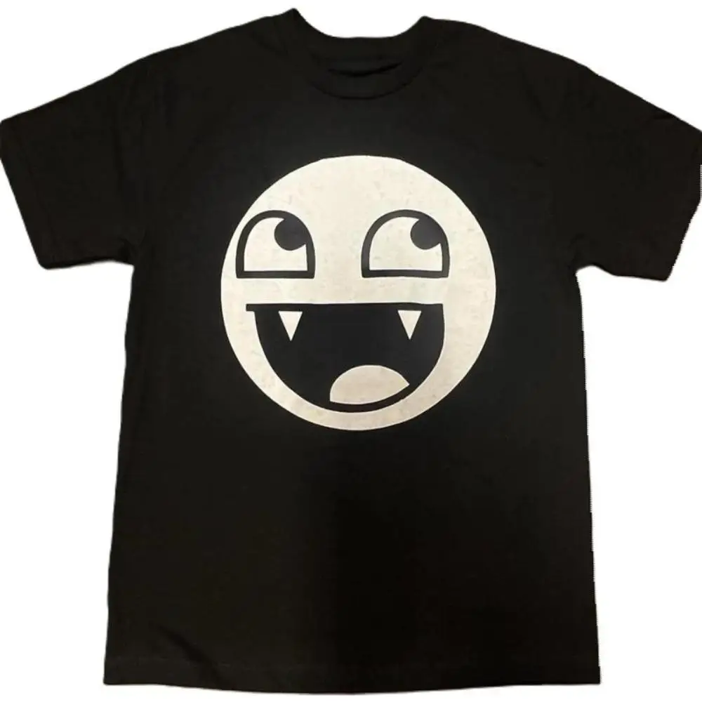 Men's Awesome Face T-shirt Funny Meme Graphic Tee Cool Troll Face Print Top Casual Streetwear
Men's Awesome Face T-shirt Funny Meme Graphic Tee Cool Troll Face Print Top Casual Streetwear