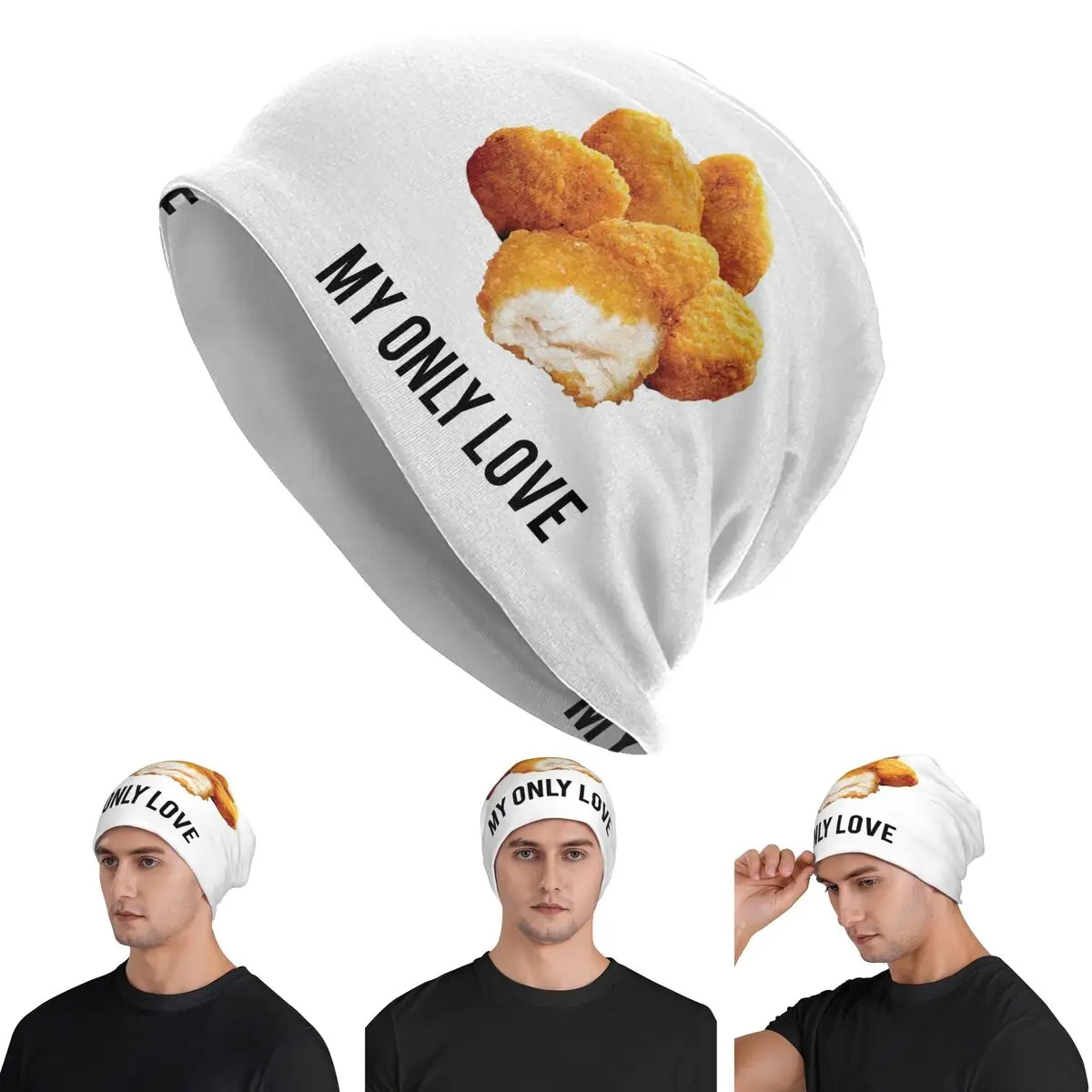 Chicken Nuggets My Only Love Skullies Beanies Hats Warm Autumn Winter Outdoor Cap Knitted Bonnet Caps for Unisex Adult
Chicken Nuggets My Only Love Skullies Beanies Hats Warm Autumn Winter Outdoor Cap Knitted Bonnet Caps for Unisex Adult
