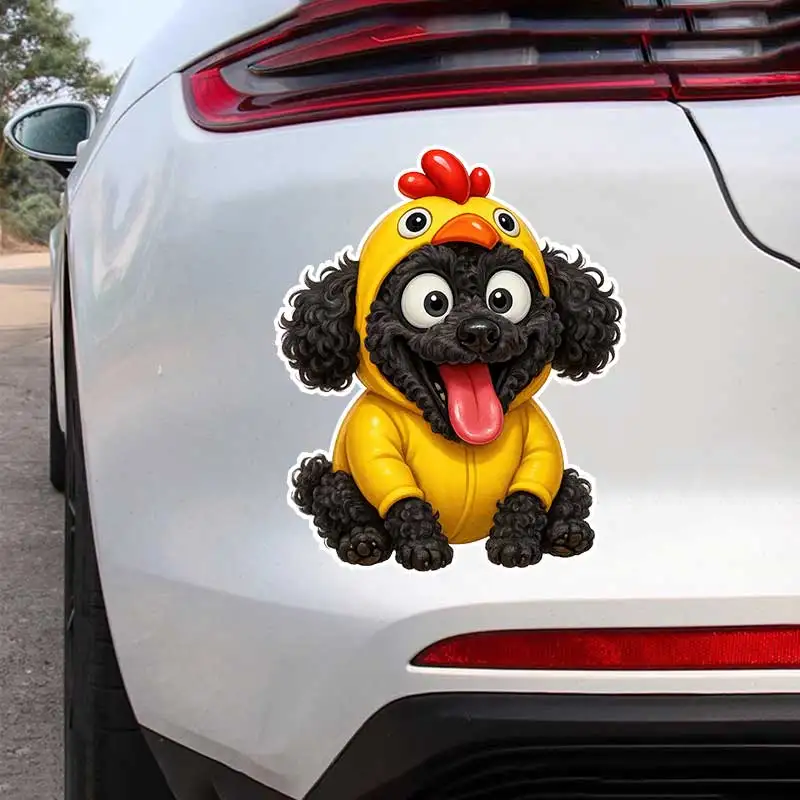 Funny Black Poodle Car Sticker Waterproof Vinyl Decal on Bumper Rear Window Laptop Self-adhesive Decal For Car Accessories Y805
Funny Black Poodle Car Sticker Waterproof Vinyl Decal on Bumper Rear Window Laptop Self-adhesive Decal For Car Accessories Y805