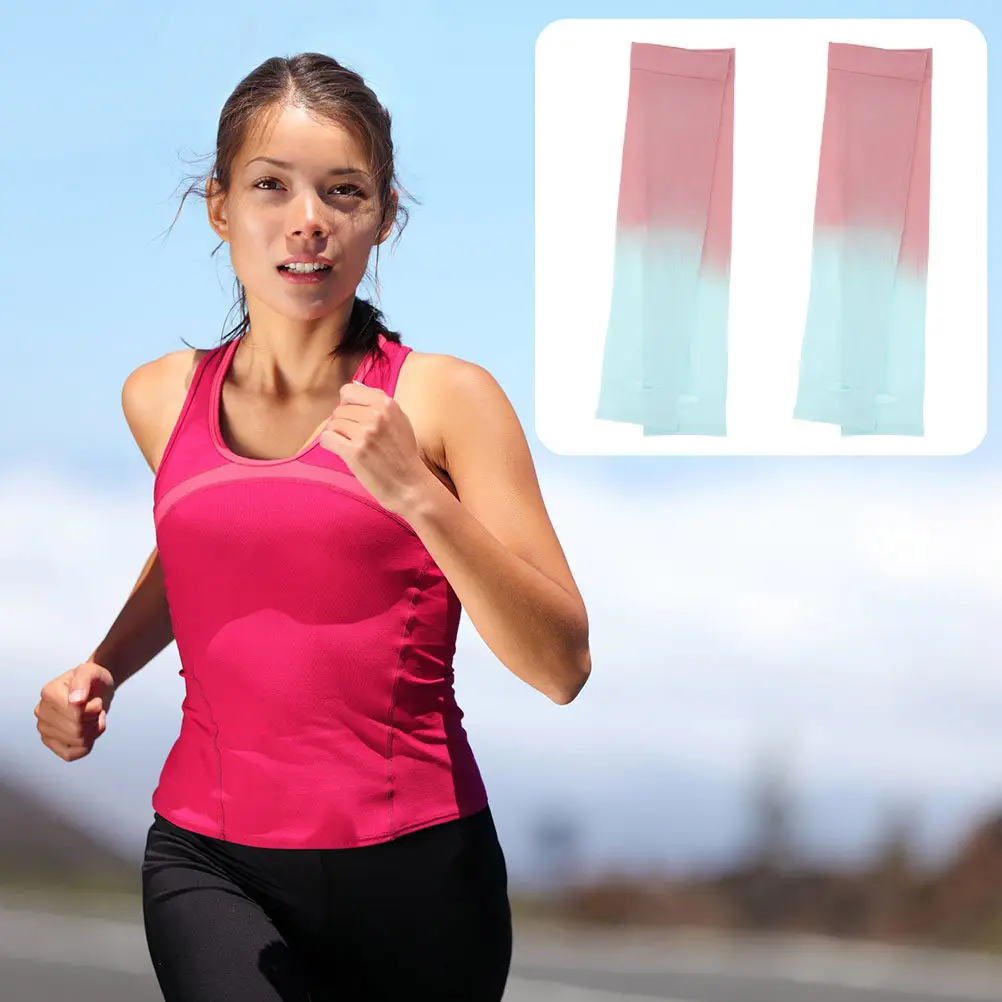 Охлаждающие нарукавники из ледяного шелка с защитой от УФ-излучения для занятий спортом на открытом воздухе, велоспорта, бега, летней езды на автомобиле, унисекс
Охлаждающие нарукавники из ледяного шелка с защитой от УФ-излучения для занятий спортом на открытом воздухе, велоспорта, бега, летней езды на автомобиле, унисекс