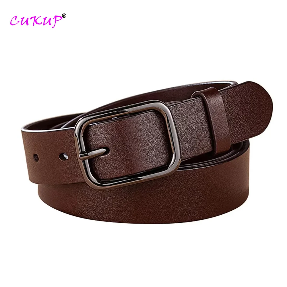 Top Grade Quality Solid Cowskin Leather Black Buckle Belts for Women 2.8cm Wide
Top Grade Quality Solid Cowskin Leather Black Buckle Belts for Women 2.8cm Wide