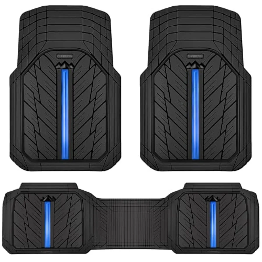 Rubber Floor Mats for Cars, Car Mats Full Sets DeepDish, Universal S~L Size Trim-to Fit Automotive Floor Mat for Truck Van SUV,
Rubber Floor Mats for Cars, Car Mats Full Sets DeepDish, Universal S~L Size Trim-to Fit Automotive Floor Mat for Truck Van SUV,