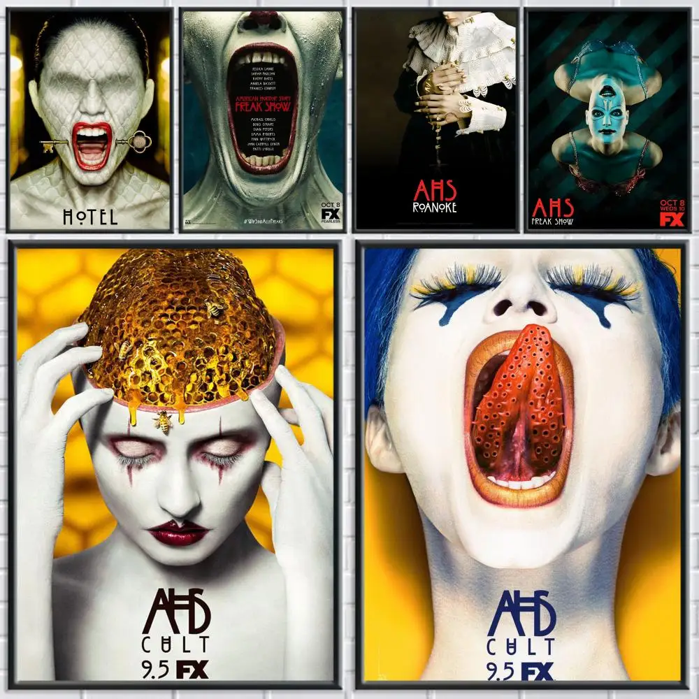 American H-Horror Story TV Show AHS Poster Holiday Gifts Designed For Home Restaurant Office Space Corridor Wall Art
American H-Horror Story TV Show AHS Poster Holiday Gifts Designed For Home Restaurant Office Space Corridor Wall Art