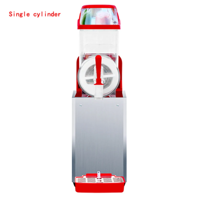 Commercial ice snow slush machine Single cylinder desktop electric snow mud smoothie machines Juice drink machine
Commercial ice snow slush machine Single cylinder desktop electric snow mud smoothie machines Juice drink machine