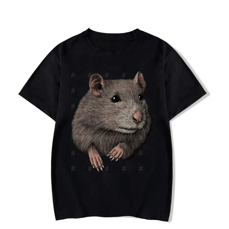 Men Women Cartoon T-Shirts 2025 Summer Harajuku Kawaii Rat Printed Short Sleeve Tees Couple Streetwear Loose Clothes Y2K Tops
Men Women Cartoon T-Shirts 2025 Summer Harajuku Kawaii Rat Printed Short Sleeve Tees Couple Streetwear Loose Clothes Y2K Tops