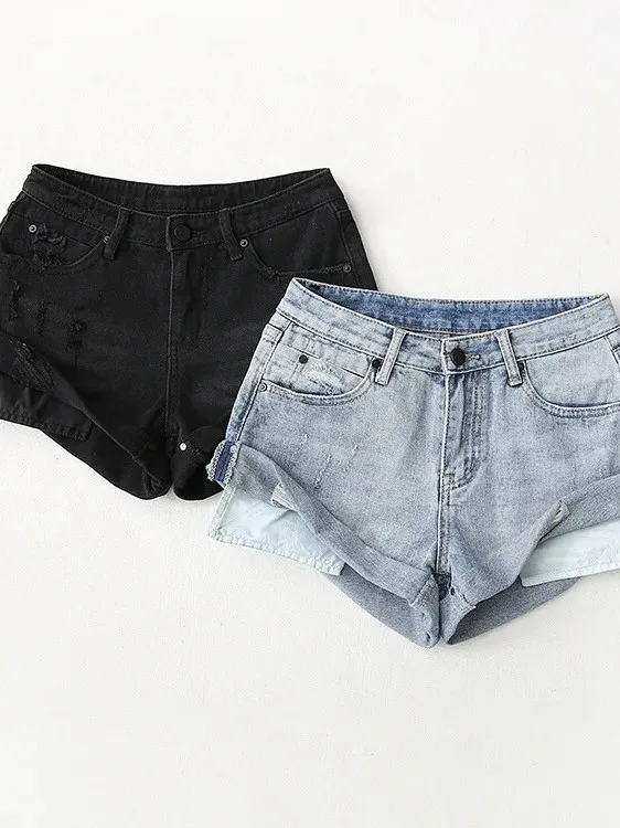 High Waist American Style Spicy Girl Denim Shorts Women's Summer New Flip Pocket Slim Wide Leg A-Line Hot Pants Casual Wear
High Waist American Style Spicy Girl Denim Shorts Women's Summer New Flip Pocket Slim Wide Leg A-Line Hot Pants Casual Wear