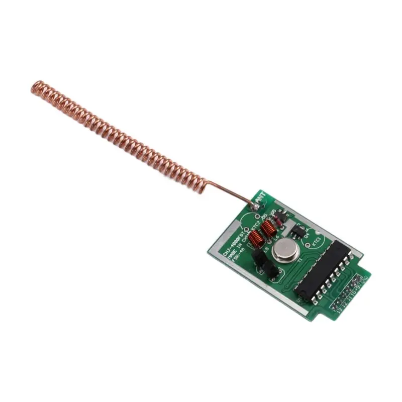 High-Power 433M Wireless Transmitter Module 4000 Meter Long-Distance Transmission Unencoded