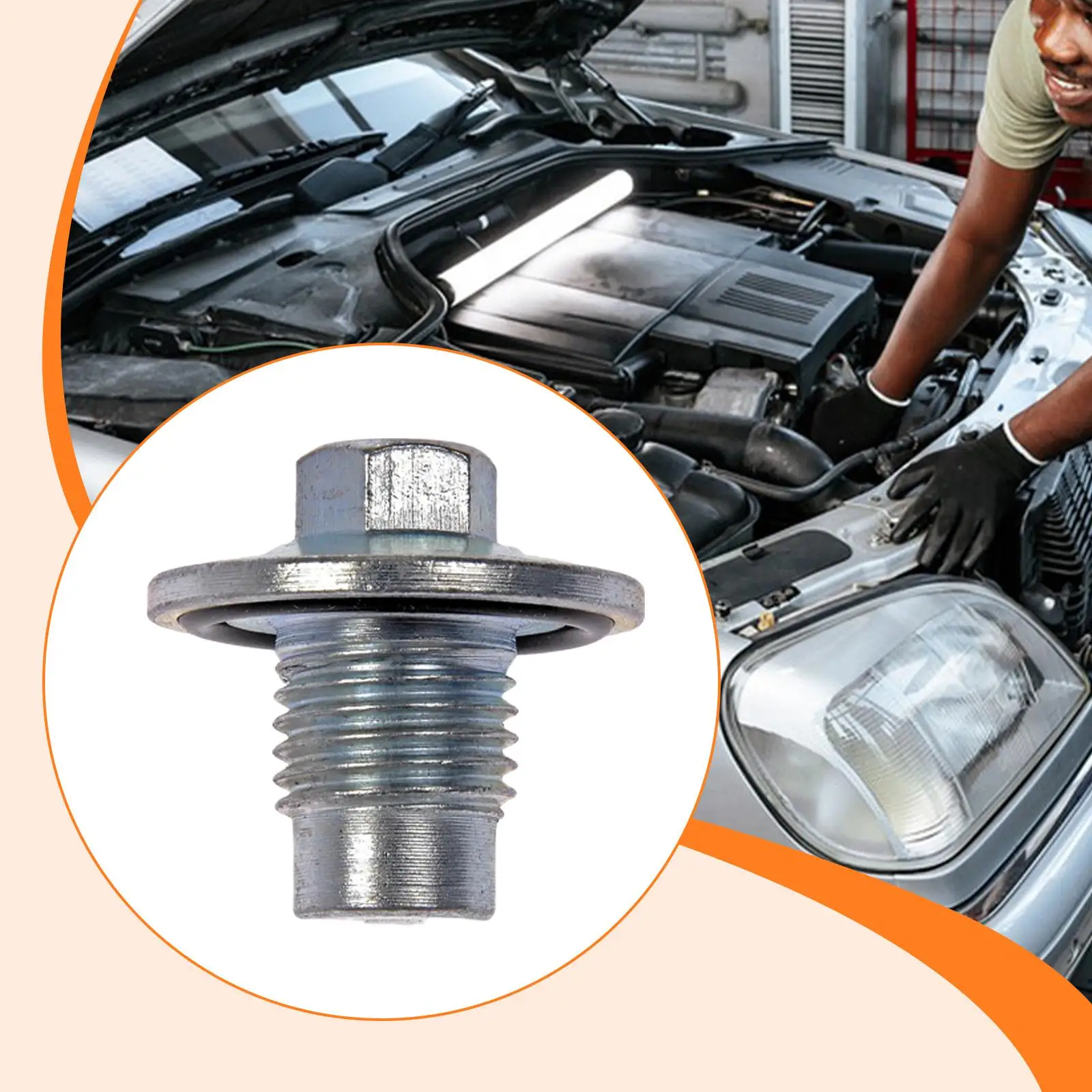 Engine Oil Pan Drain Plug M14x1.5mm Automotive Repair Part for Chevy Trax 2015-2021 Easy Install Solution
Engine Oil Pan Drain Plug M14x1.5mm Automotive Repair Part for Chevy Trax 2015-2021 Easy Install Solution