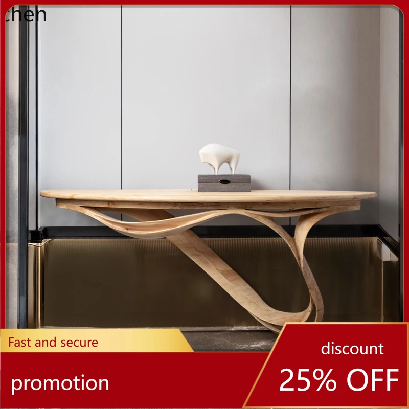 HXL solid wood extremely narrow entrance entrance table against the wall strip case few light luxury modern end view table
HXL solid wood extremely narrow entrance entrance table against the wall strip case few light luxury modern end view table