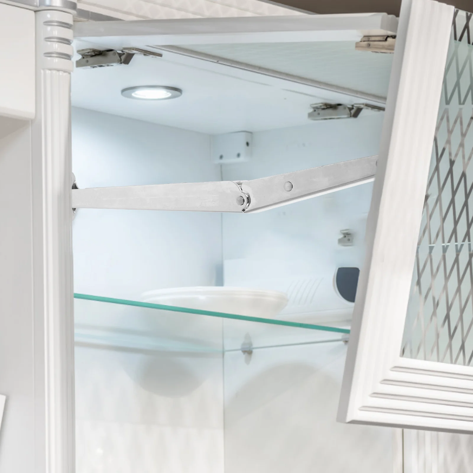 2pcs Gas Pneumatic Support Adjustable Hinge Hinges Heavy Duty For Cabinet Chest Lid Furniture Storage Box Door Damper
2pcs Gas Pneumatic Support Adjustable Hinge Hinges Heavy Duty For Cabinet Chest Lid Furniture Storage Box Door Damper