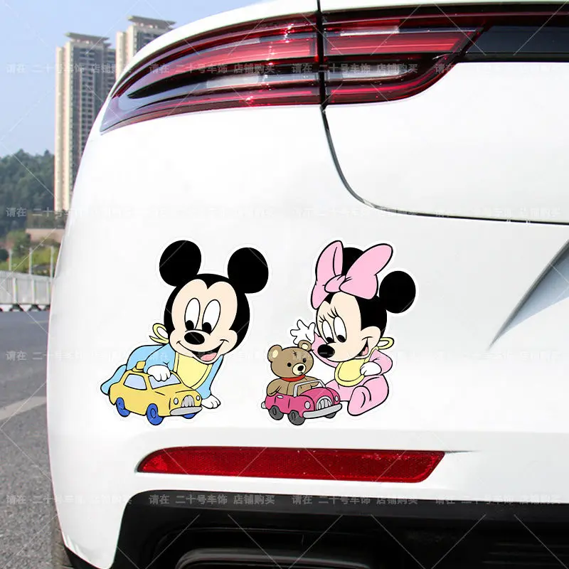 Disney Mickey Minnie Car Modified Scratch Cover Cartoon Mickey Mouse Trunk Fuel Tank Cover Car Kawaii Decorative Stickers
Disney Mickey Minnie Car Modified Scratch Cover Cartoon Mickey Mouse Trunk Fuel Tank Cover Car Kawaii Decorative Stickers